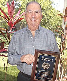 Village resident Norman Gelvan honored as Rotarian of the Year