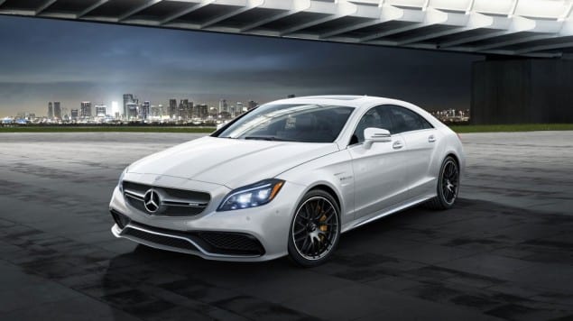 2015 mercedes CLS CLASS COUPE white