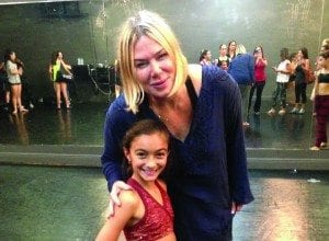 Choreographer Mia Michaels works with local dance talent