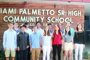 Miami Palmetto Senior High has 13 National Merit Semifinalists