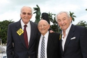 Norman Braman, Founding Chairman Holocaust Memorial Miami Beach and Past President, Greater Miami Jewish Federation; Rabbi Solomon Schiff, Executive Vice President Emeritus, the Rabbinical Association of Greater Miami, Founding member of the Holocaust Memorial Committee;                       David Schaecter, President of the Holocaust Survivors Foundation, U.S.A.,Inc. Holocaust Educator, Holocaust survivor.