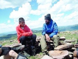 Big City Mountaineers has a one-to-one ratio of youth to adult role models.