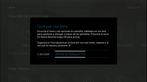 The new Spanish Talking Guide on Comcast’s X1 Platform