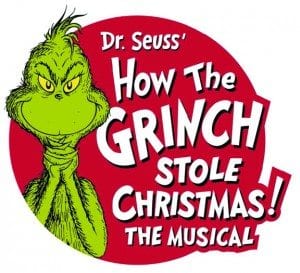 Upcoming Events: December 2015-DR. SEUSS’ How the grinch stole christmas the musical