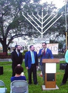 City welcomes Hanukkah with Menorah Lighting Ceremony