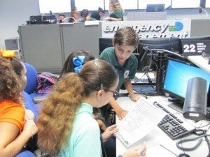 Weather Ranger students study hurricane in Doral