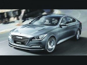 Hyundai Genesis: Competition for other luxury vehicles