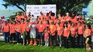 Team UHealth steps up big for Miami-Dade Heart Walk