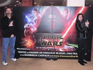 Star Wars: The Force Awakens seen in a theater far, far away
