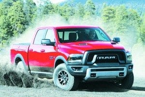 The 2016 Ram 1500 Rebel Crew Cab is one big ride