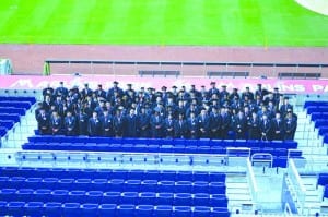 171 formerly homeless men and women graduate at Marlins Park