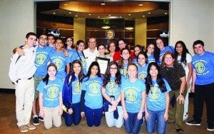 Ronald Reagan High School Interact Club Update