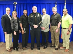 Waste Management partners with CGPD on Waste Watch program