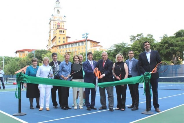 City reopens renovated tennis center at Biltmore