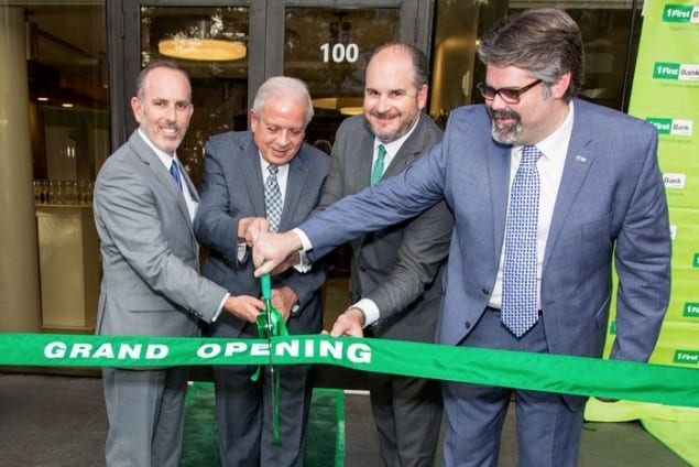 FirstBank Florida opens newest branch in Brickell