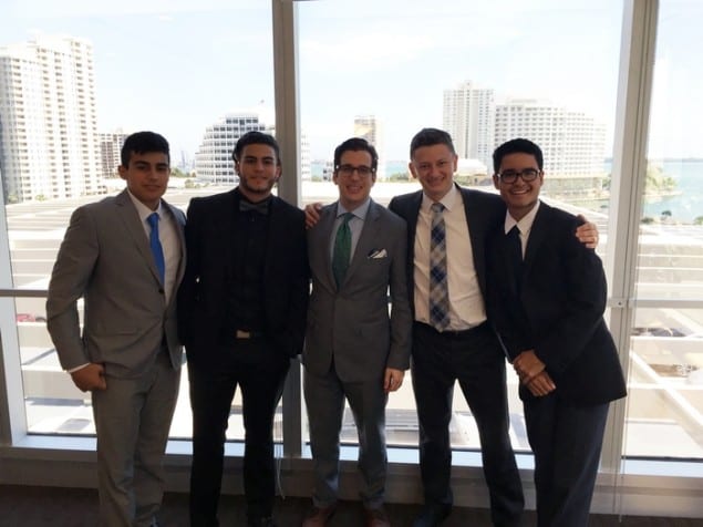 SAS students spend day shadowing Bank of America financial advisors