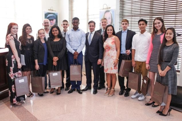 10 high school students earn awards in Elie Wiesel Ethics Essay Contest