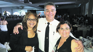 South Florida Fire Fighters strut the runway at Annual Secretary Day’s Luncheon.