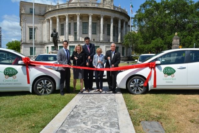 City using 20 new Nissan battery-powered vehicles