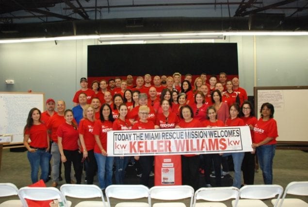 Keller Williams professionals serve the homeless, needy 