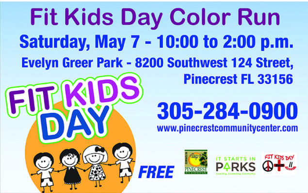 Pinecrest to host a Color Run and Obstacle Course for Fit Kids Day