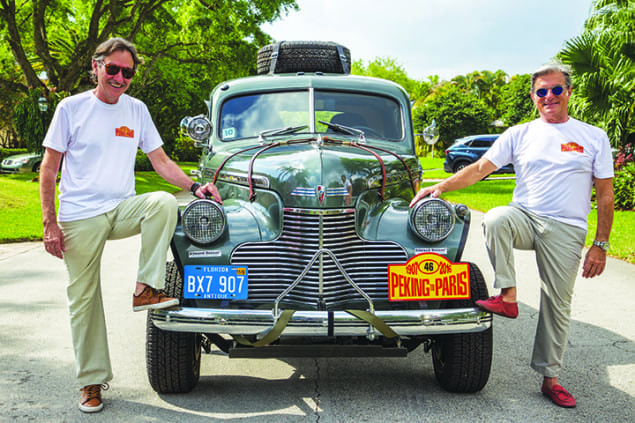 Ed Beiner and Guido Balocco enter historic Peking to Paris Motor Challenge