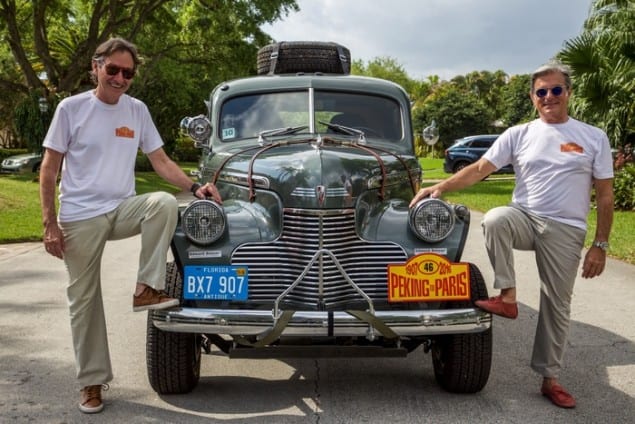 Business partners enter historic Peking to Paris Motor Challenge