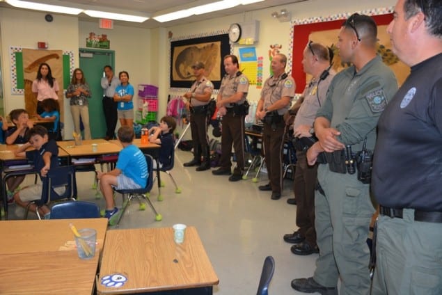 Village students help youngsters with donation of stuffed animals