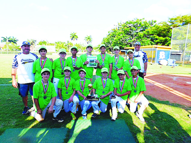 1A-2A All Catholic Conference Baseball Champions!    