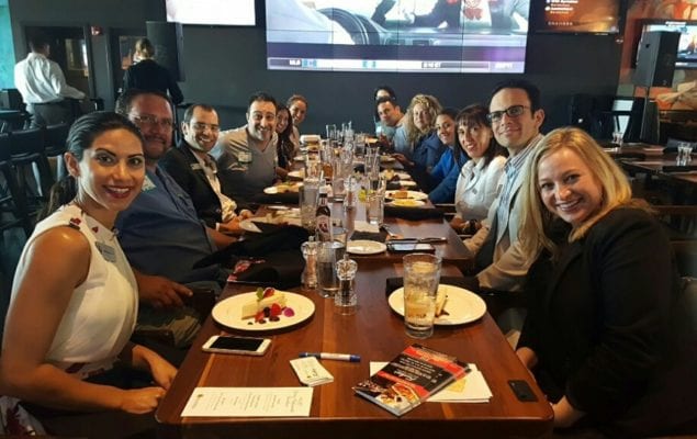 Frankey’s Sports Bar hosts Aventura Young Professionals Luncheon