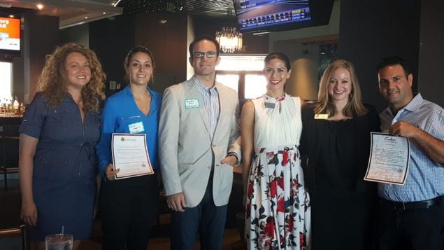 Frankey’s Sports Bar hosts Aventura Young Professionals Luncheon