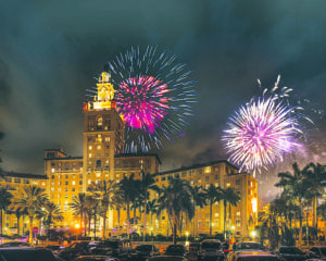 Gables 4th fireworks 2015