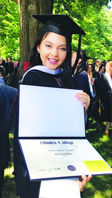 Miami Resident Jessica M. Trivizas receives degree from Rhodes College