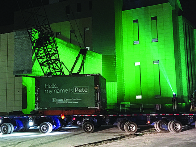 Miami Cancer Institute welcomes new proton therapy cyclotron