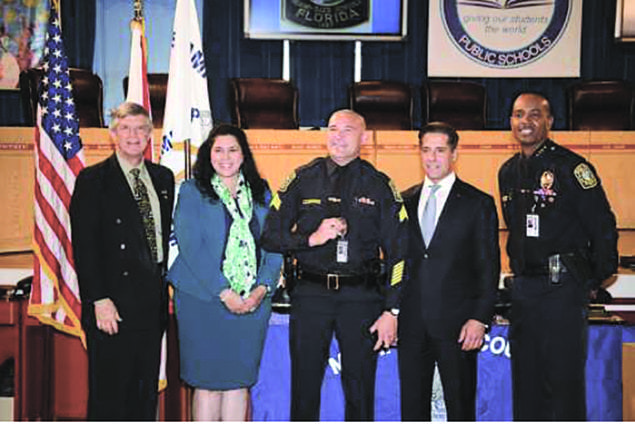 Miami-Dade Schools Police holds swearing/promotion ceremony