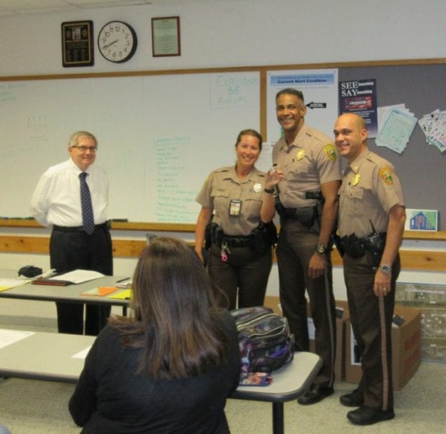 Officer Hogen-Lopez honored for service