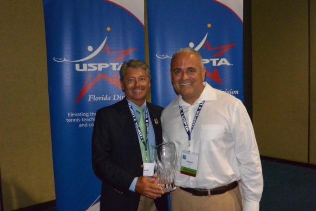 Robert Gomez earns recognition as Tennis Facility Manager of the Year