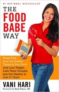 Vani Hari has stirred up a horde of followers, over 1 million and counting on her Facebook page, with her blog and her best selling book, The Food Babe Way. She exposes the links between common diseases and chemical toxins found in everyday foods ingested by millions of unsuspecting consumers. Corporate America is taking note. Subway sandwich chain removed the “yoga mat chemical” azodicarbonamide from its bread formula as a result of Hari’s petition. She says, “If a third grader can’t pronounce it, don’t eat it!” 