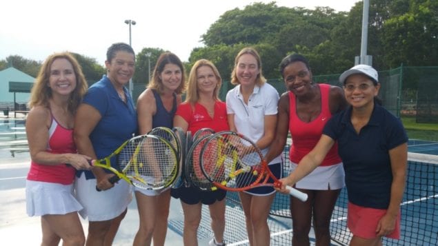 Coral Reef tennis team wins 5.5 combo league tourney