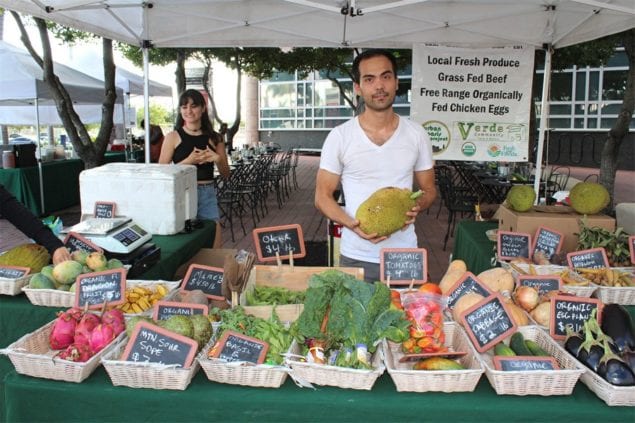 Farmer's market sprouts weekly at Arsht Center