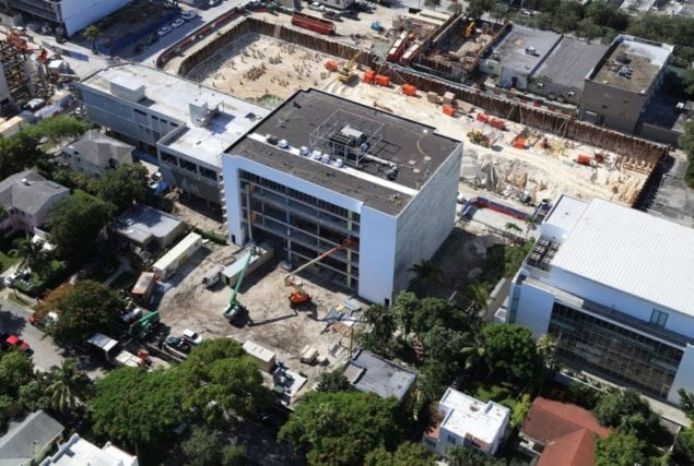 Construction of ICA Miami’s permanent home tops off