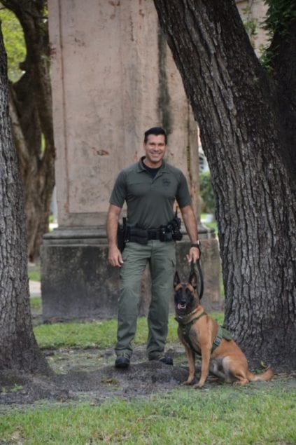 Gables Police K9 Roy to receive ballistic vest