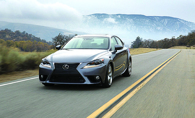 2016 Lexus IS sport sedan line adds turbo gas engine