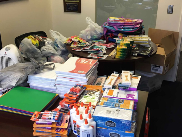 Moss Foundation donates school supplies to 'Operation Backpack'