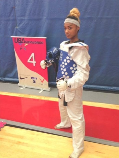 Local student pursues her martial arts dream