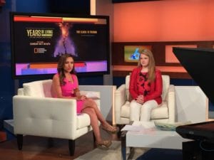 17-year old climate activist Delaney Reynolds of Pinecrest, featured in the National Geographic TV series, promotes the Miami premiere of the program on WTVJ’s “6 in the Mix