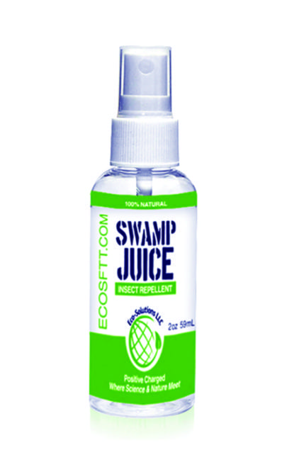 A Spritz of SwampJuice Repels Naturally