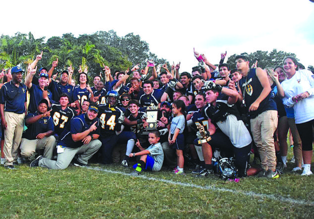 Palmer Trinity Football wins the FIFC Conference Championship