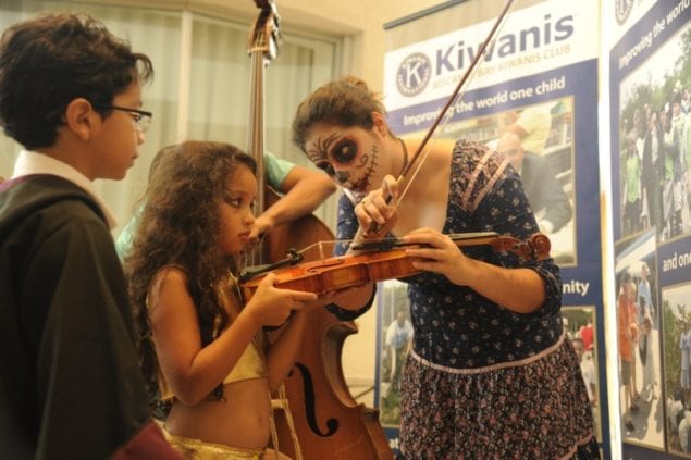 Youngsters treated to Halloween concert in historic Lyric Theater