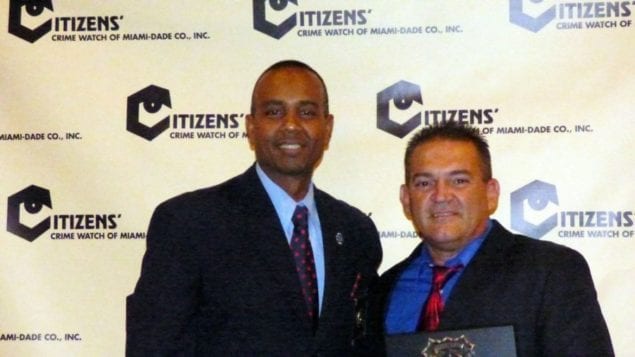 Castilla named Citizen Crime Watch Community Officer of the Year